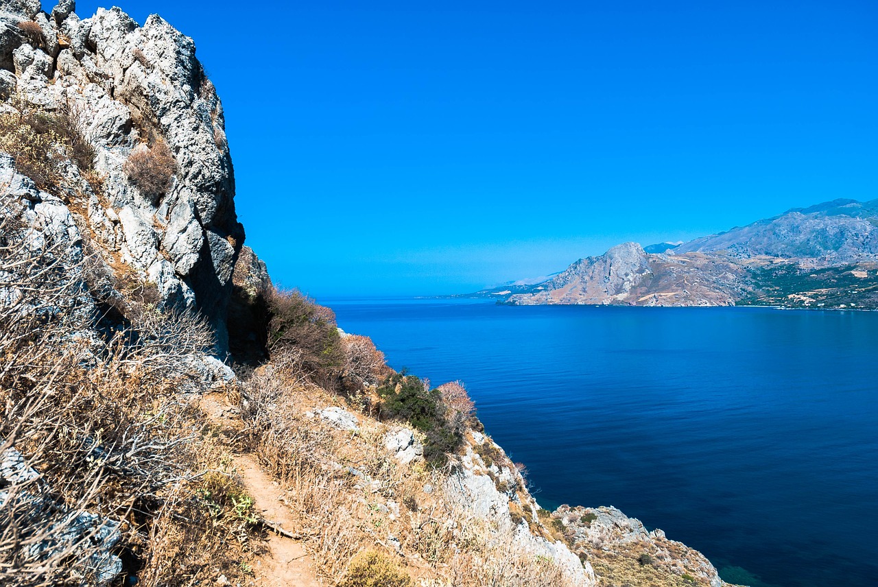 crete plakias sea free photo