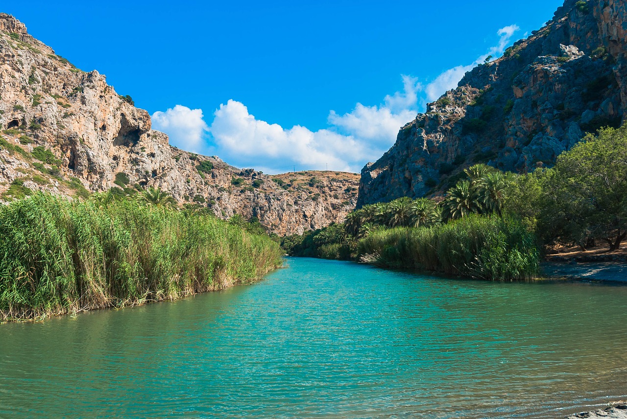 crete preveli sea free photo