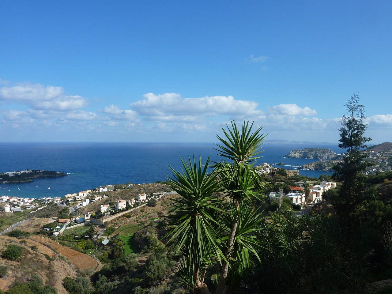 crete landscape greece free photo