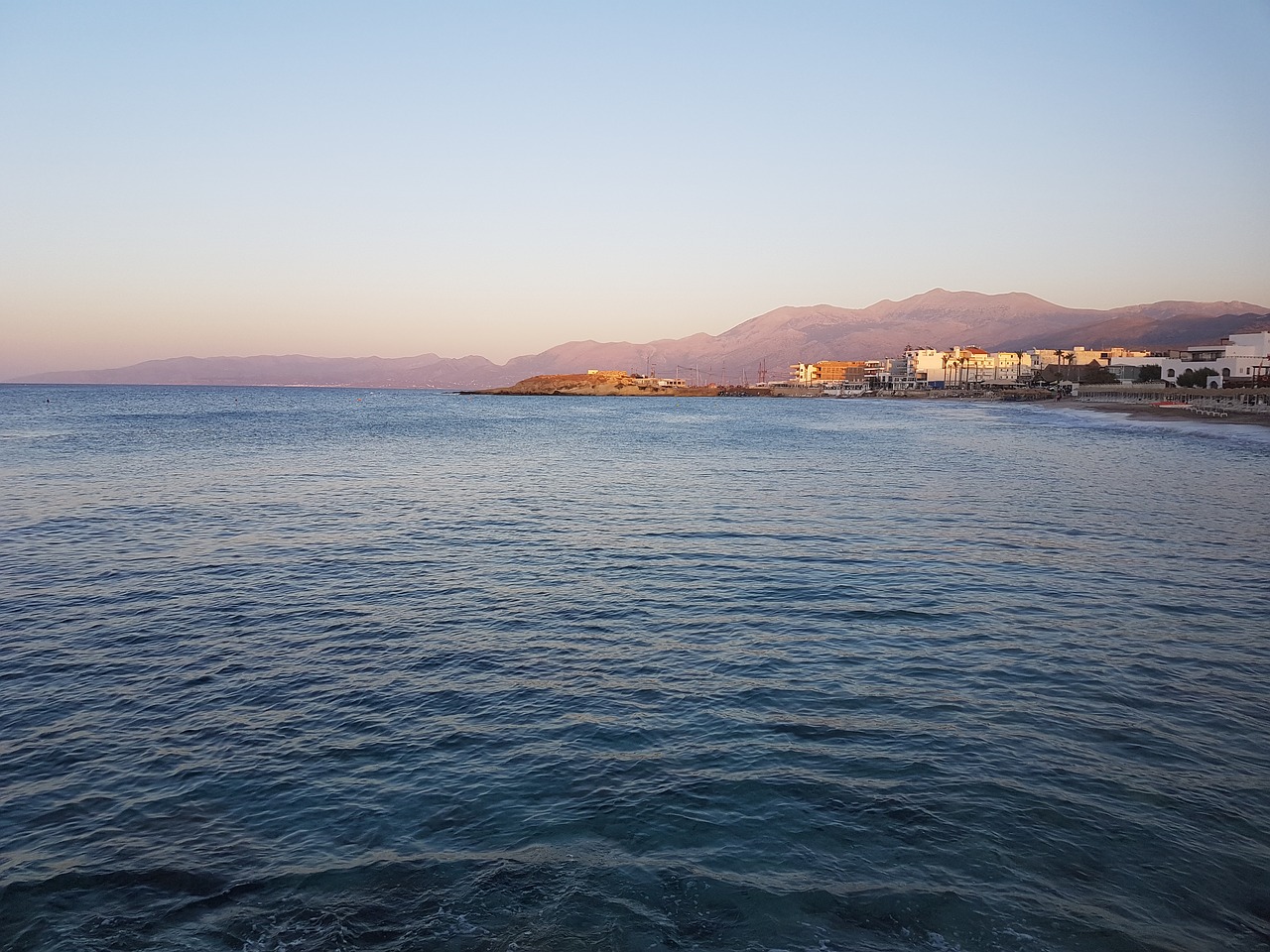 crete sea island free photo