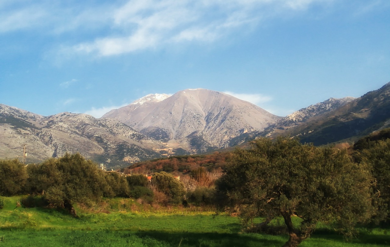 crete landscape scenic free photo
