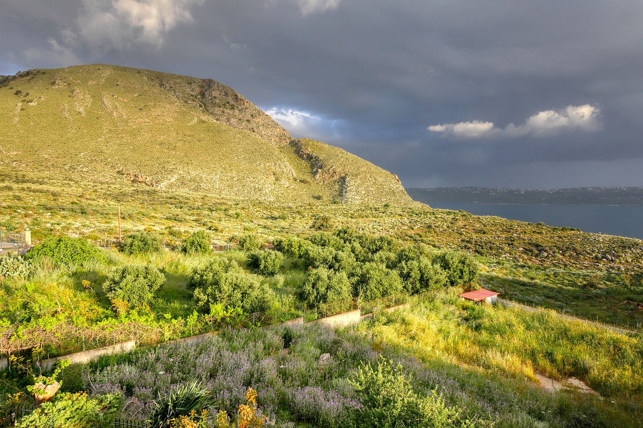 crete  greece  mountain free photo