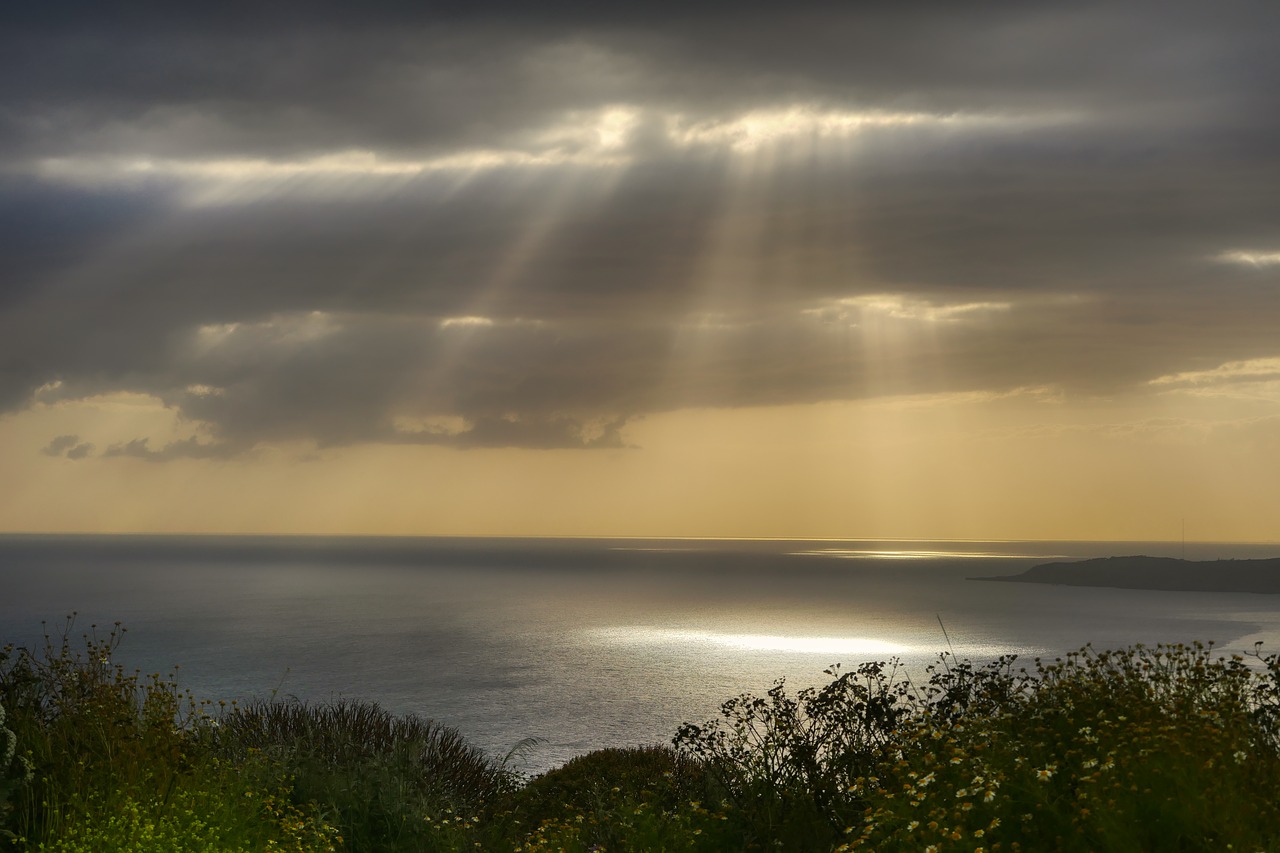 crete  greece  sunset free photo