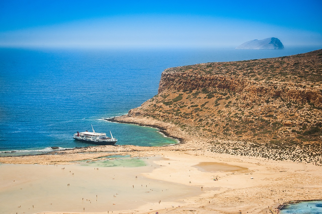 crete beach sea free photo