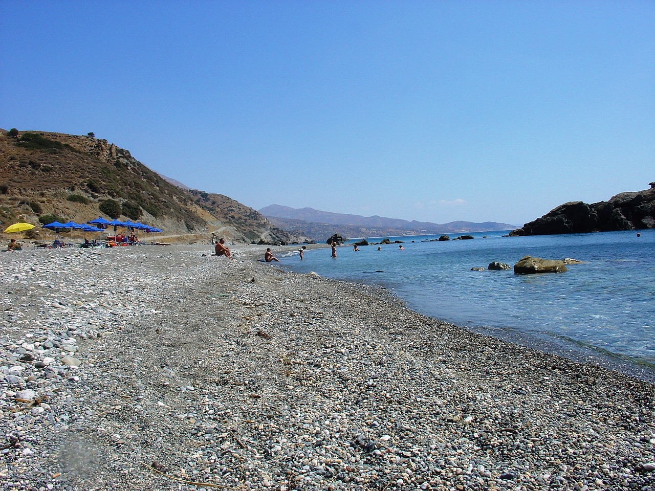 crete greece view free photo