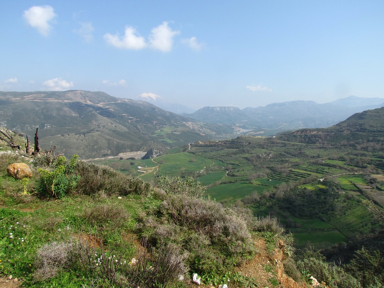 crete landscape scenic free photo