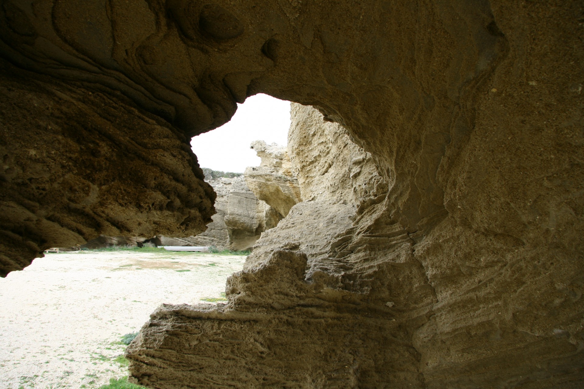 crete greece rock free photo