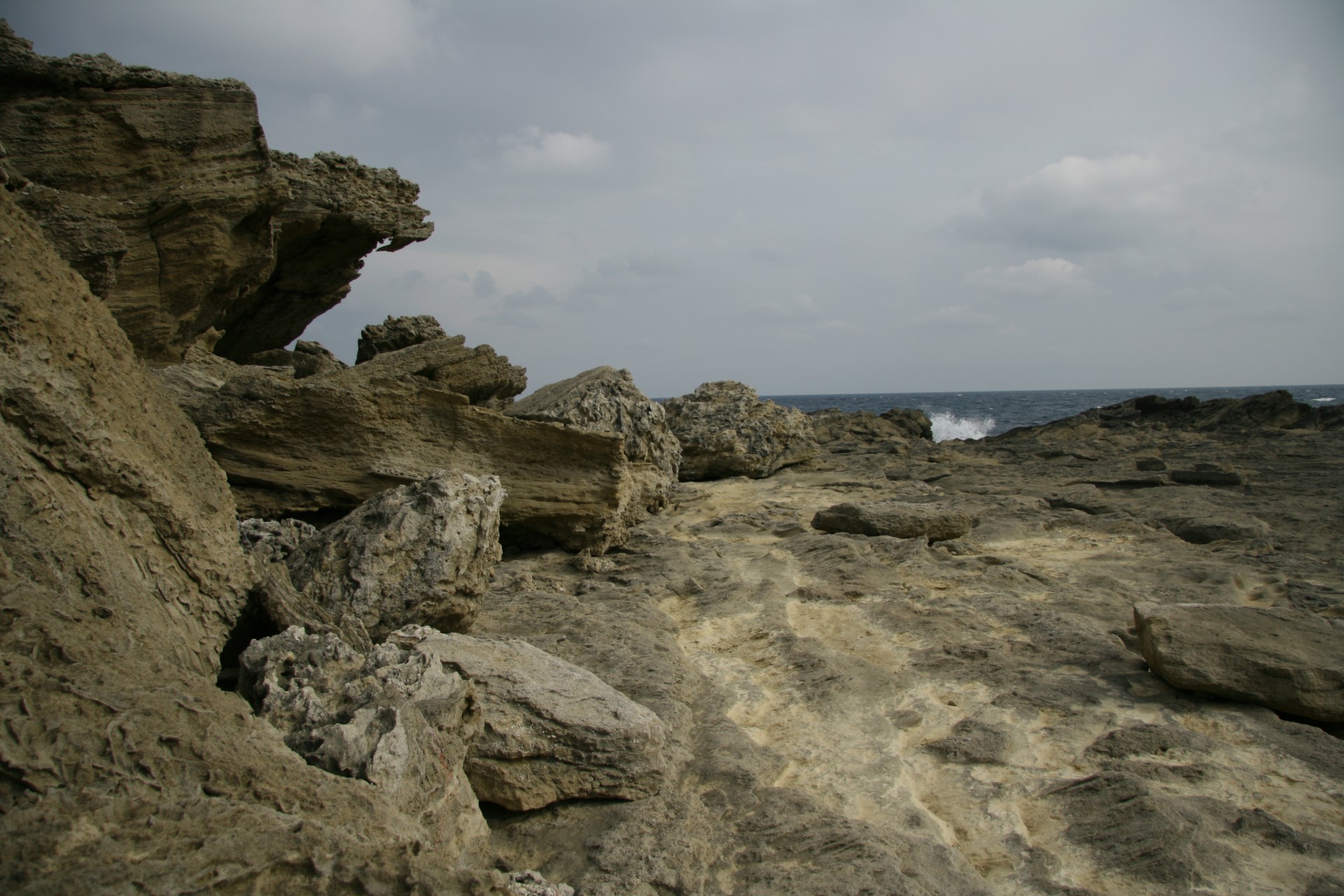 crete greece rock formations free photo