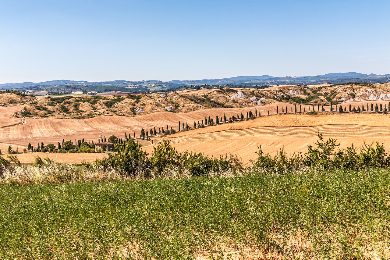 crete senesi siena italy free photo