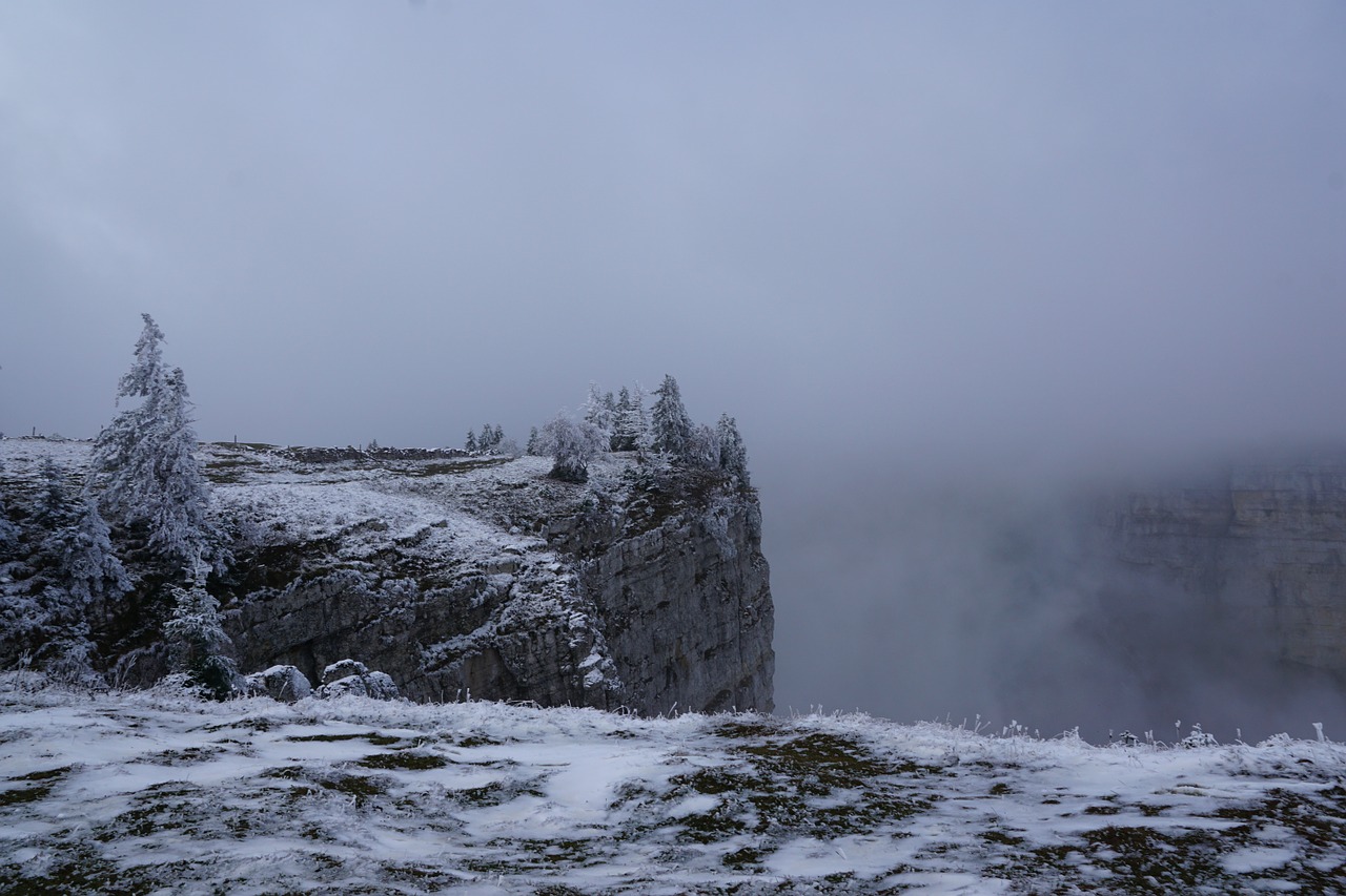 creux du van mountains abyss free photo