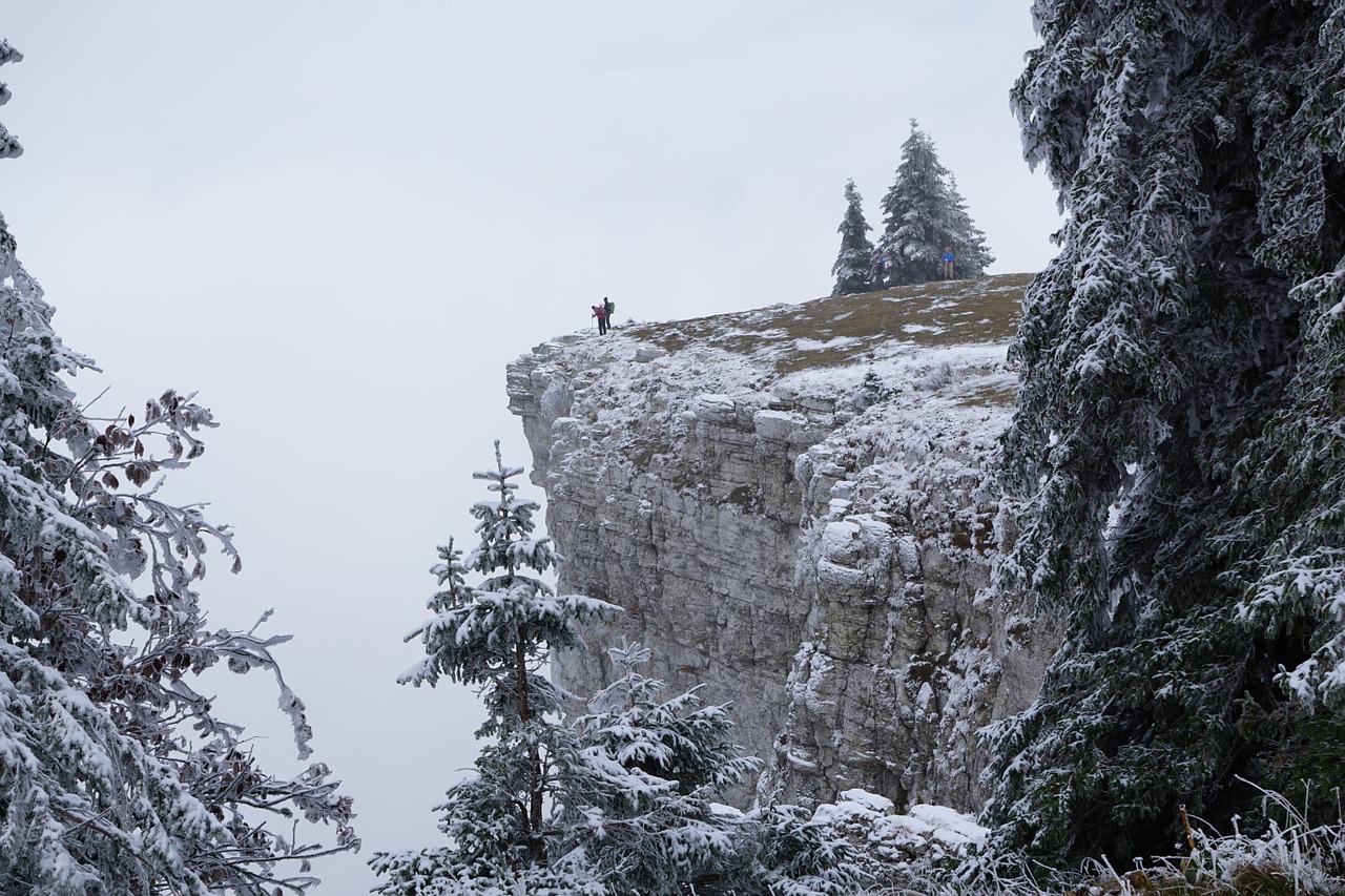 creux du van mountains abyss free photo