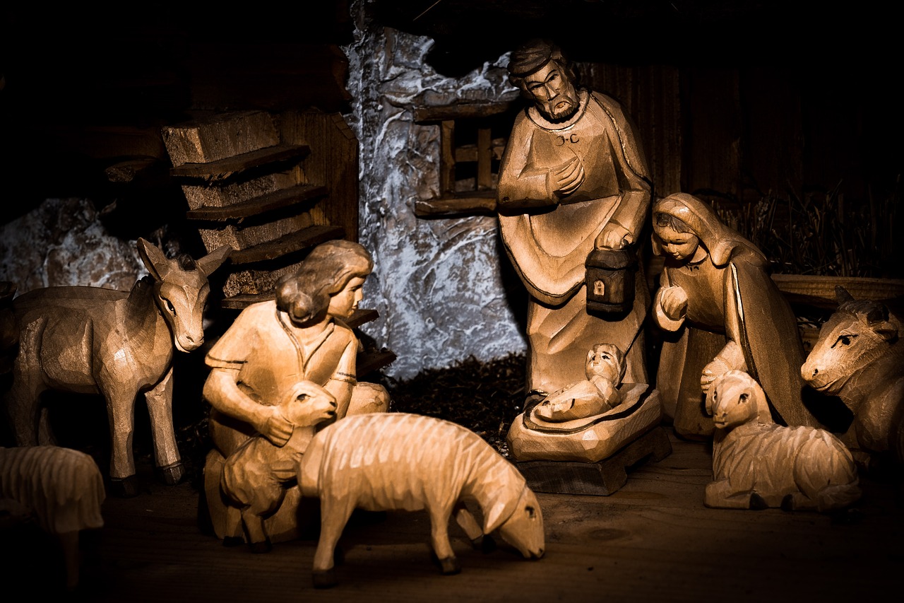 crib  bethlehem  jesus free photo