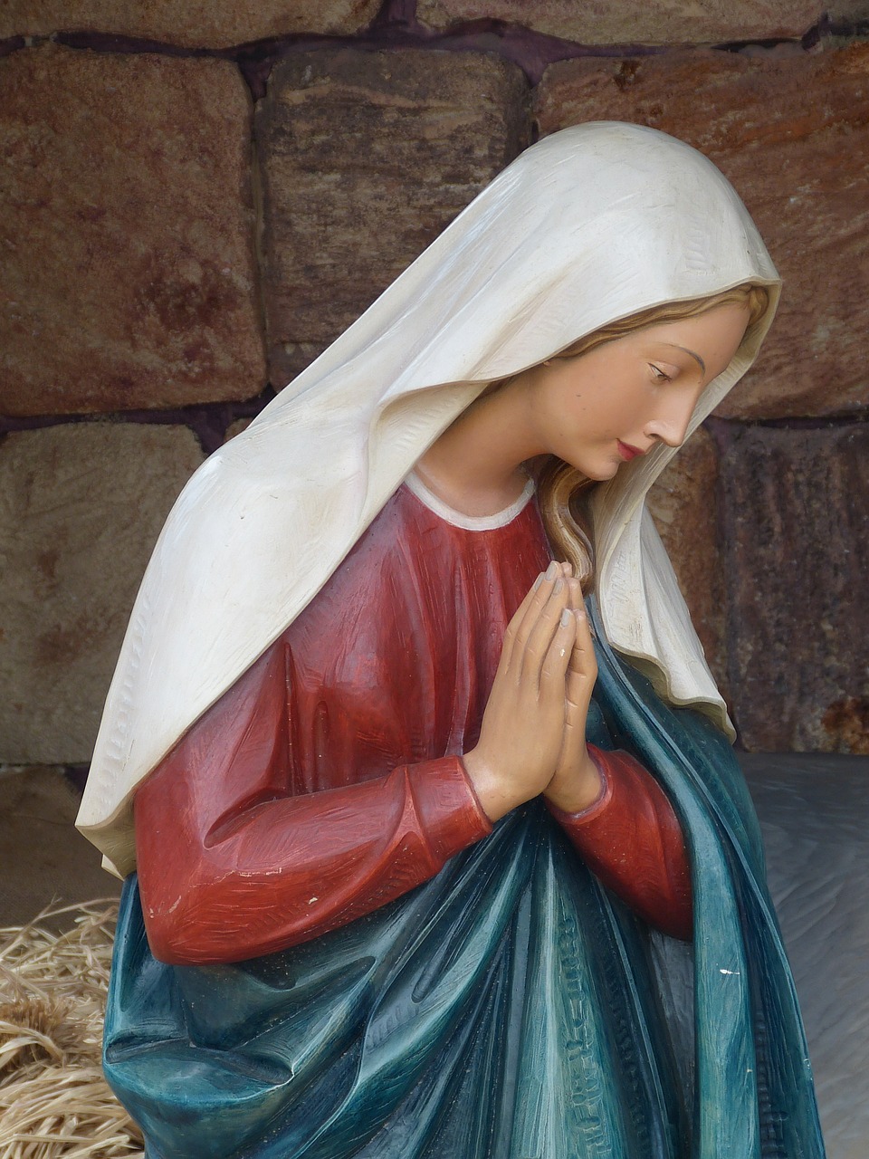 crib maria figure free photo