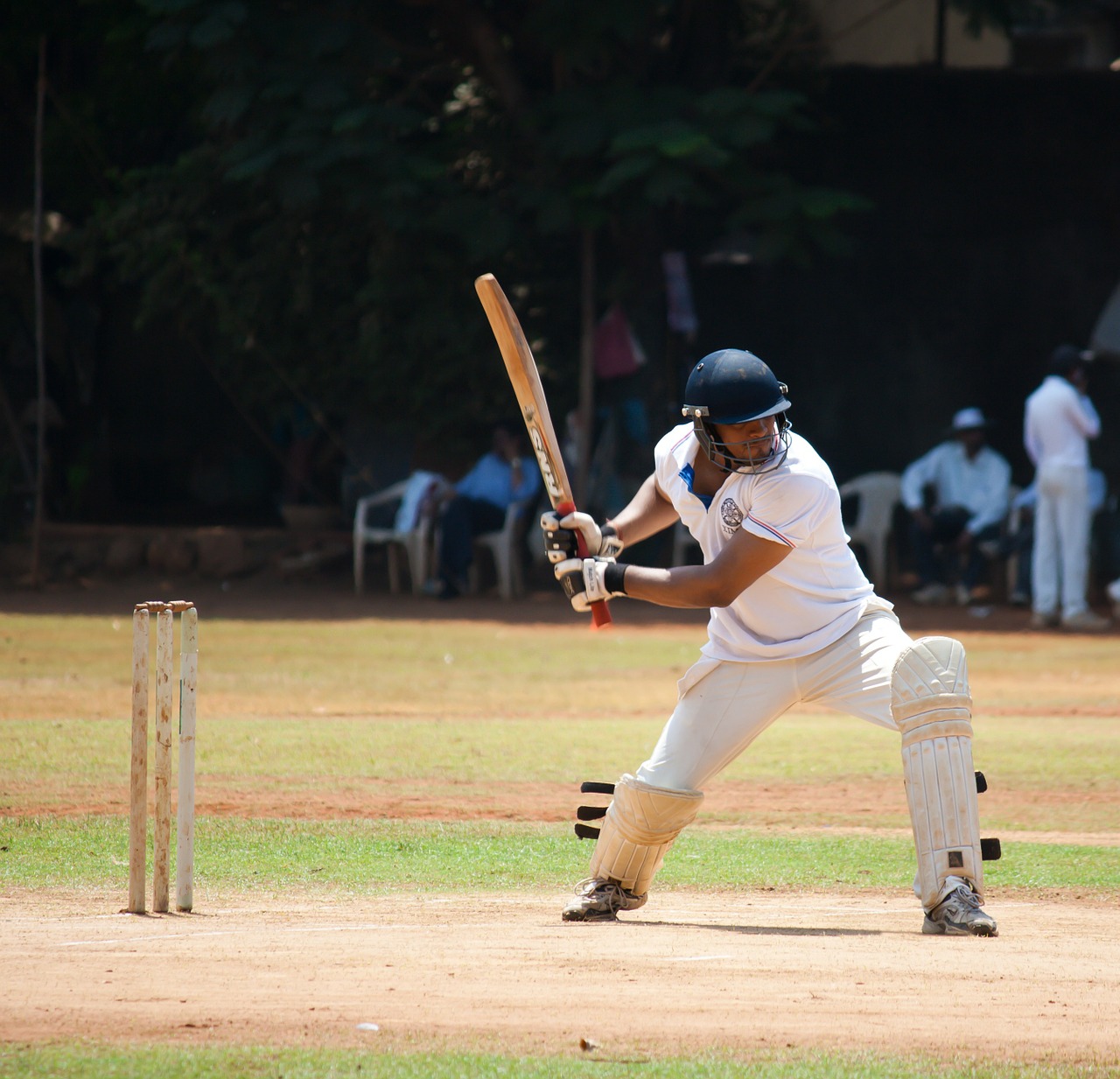 cricket batsman shot free photo