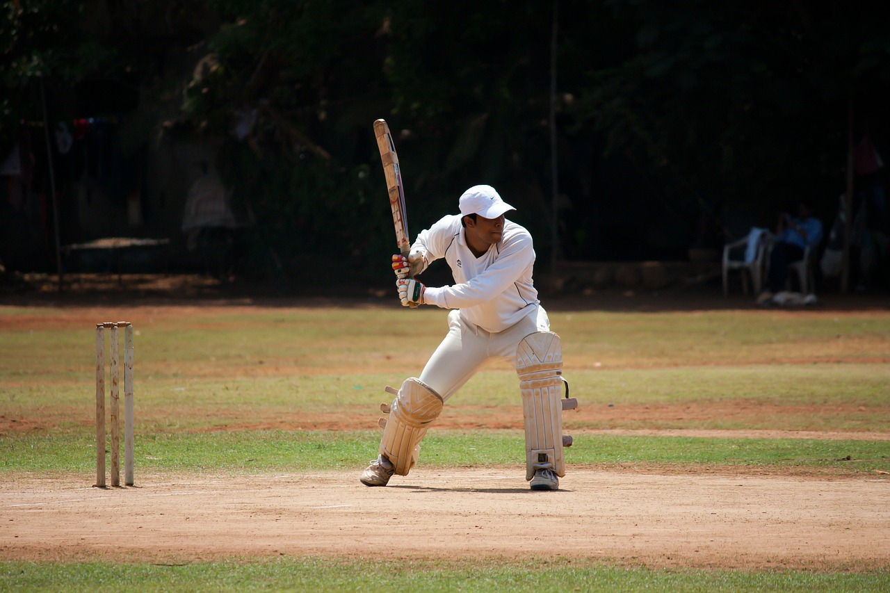 cricket batsman sports free photo