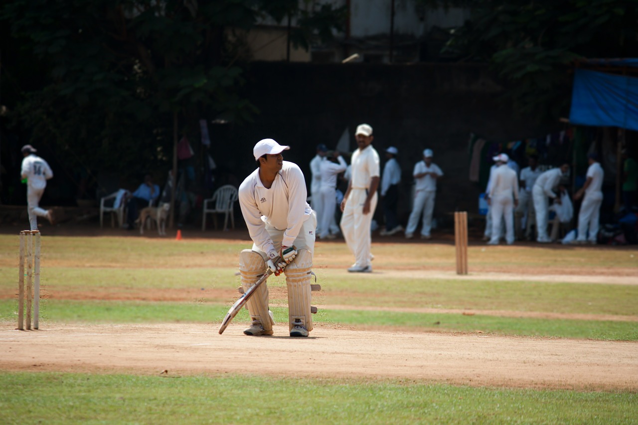 cricket practice batsman free photo