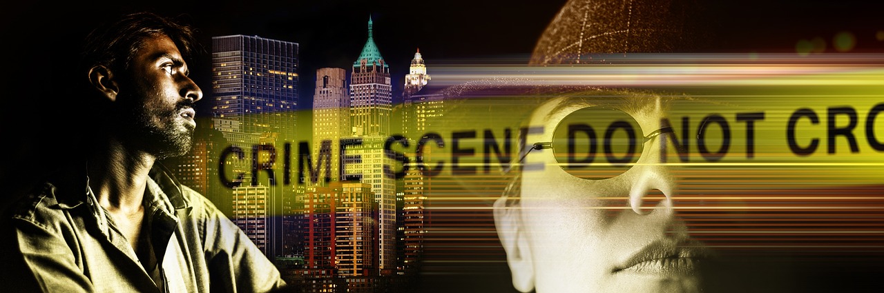crime scene man view free photo