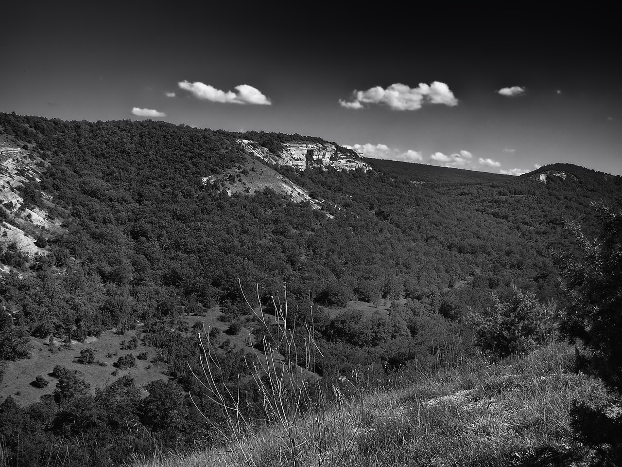 crimea landscape mountains free photo