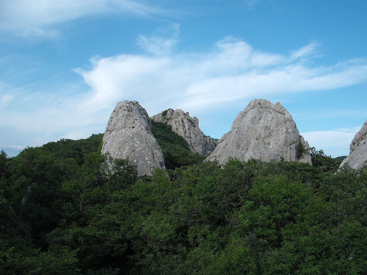 crimea mountains landscape free photo