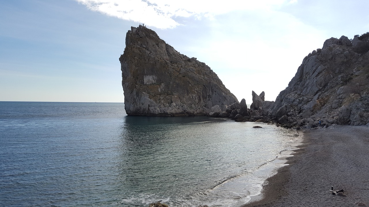 crimea sea beach free photo