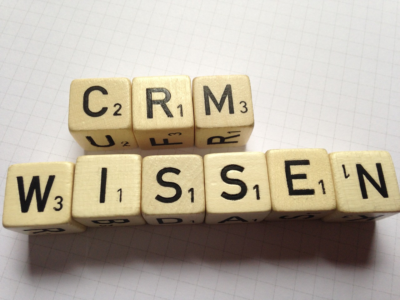 crm cube text free photo