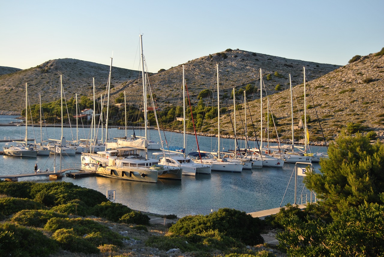 croatia marina sea free photo