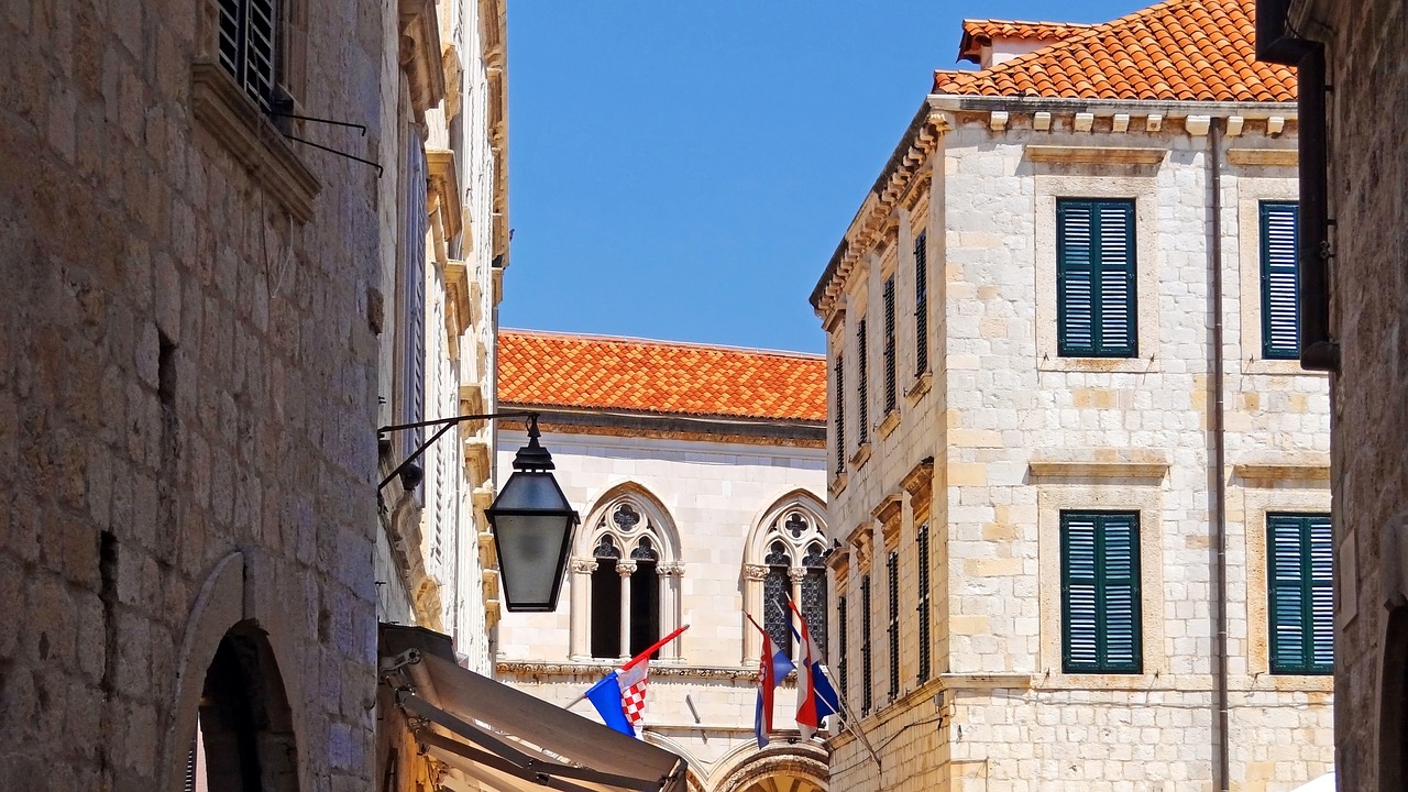 croatia dubrovnik houses free photo