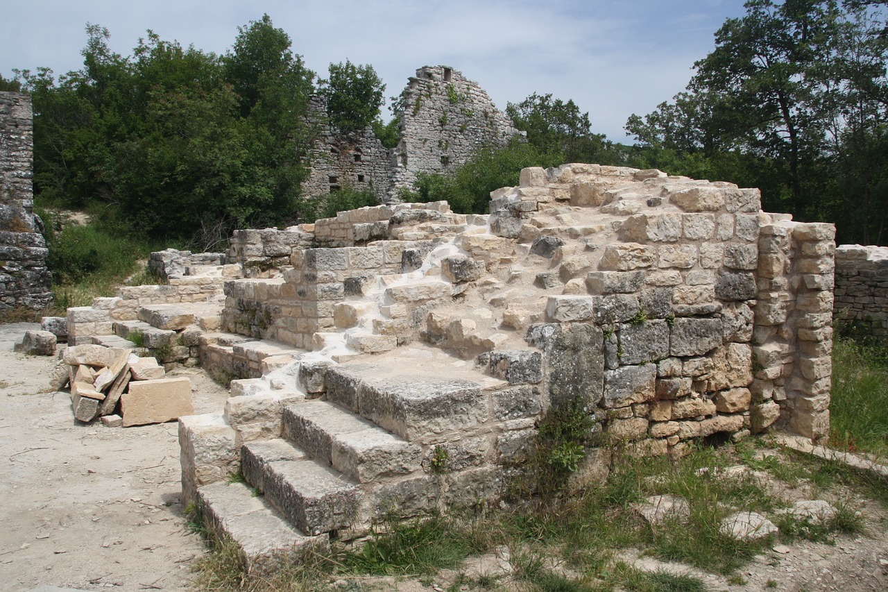croatia castle ruin free photo