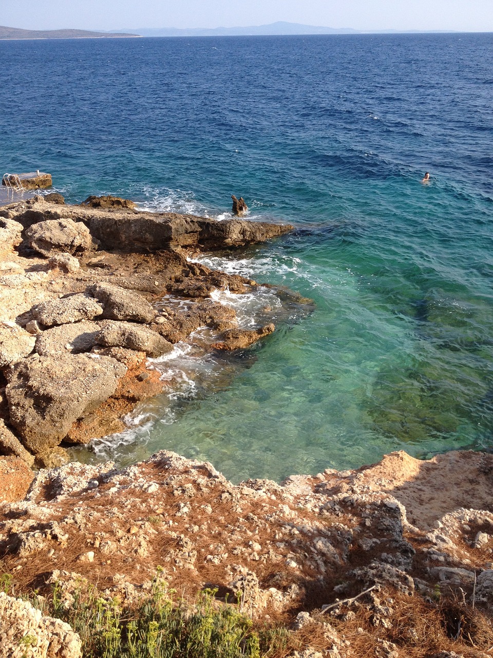 croatia sea the coast free photo