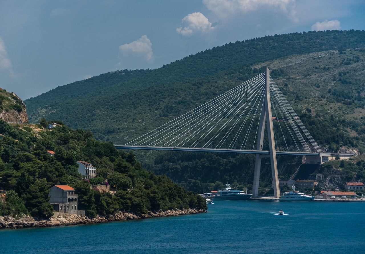 croatia dubrovnik bridge free photo