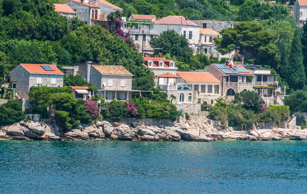 croatia dubronvik coastline free photo