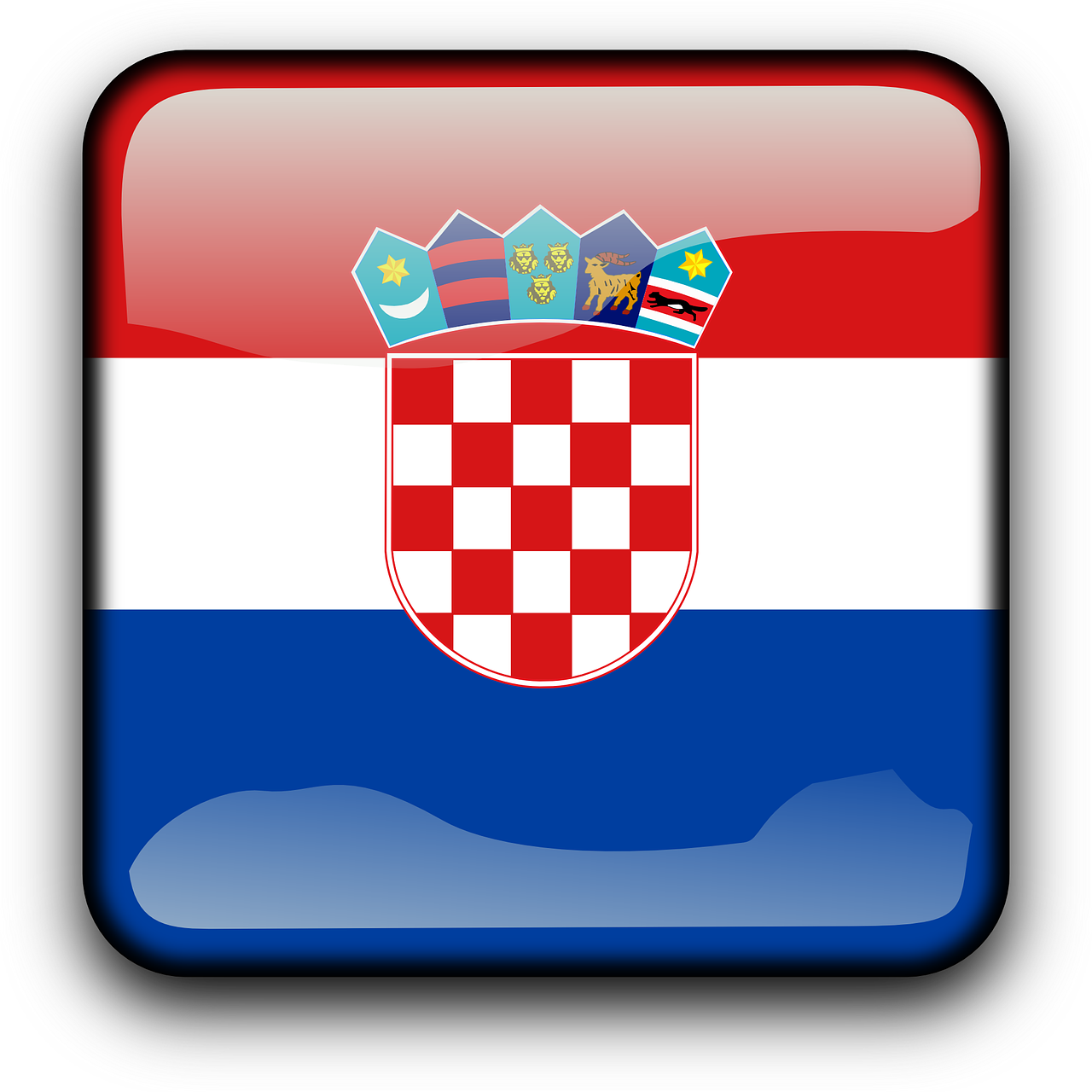 croatia flag country free photo