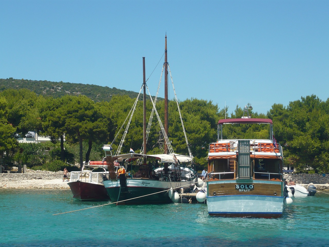 croatia adria adriatic sea free photo