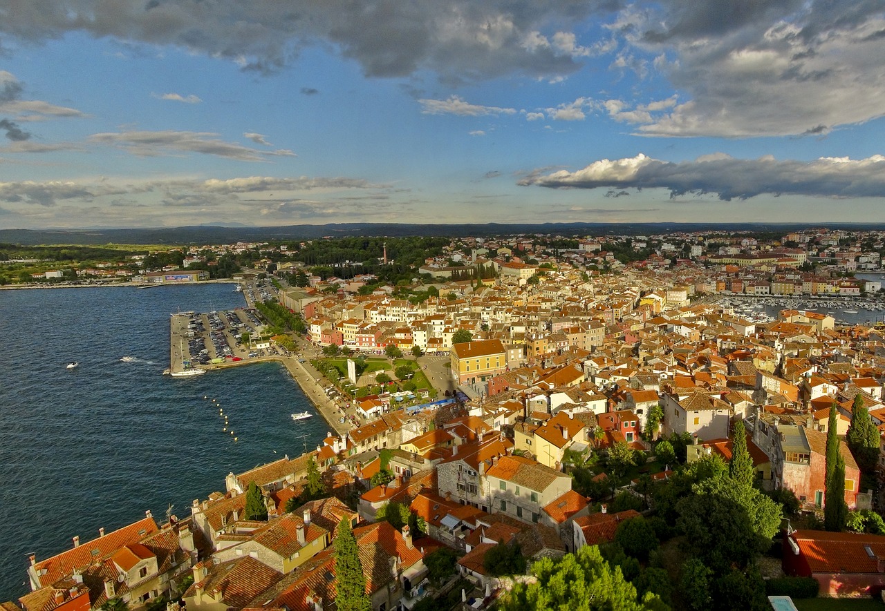 croatia city panorama free photo