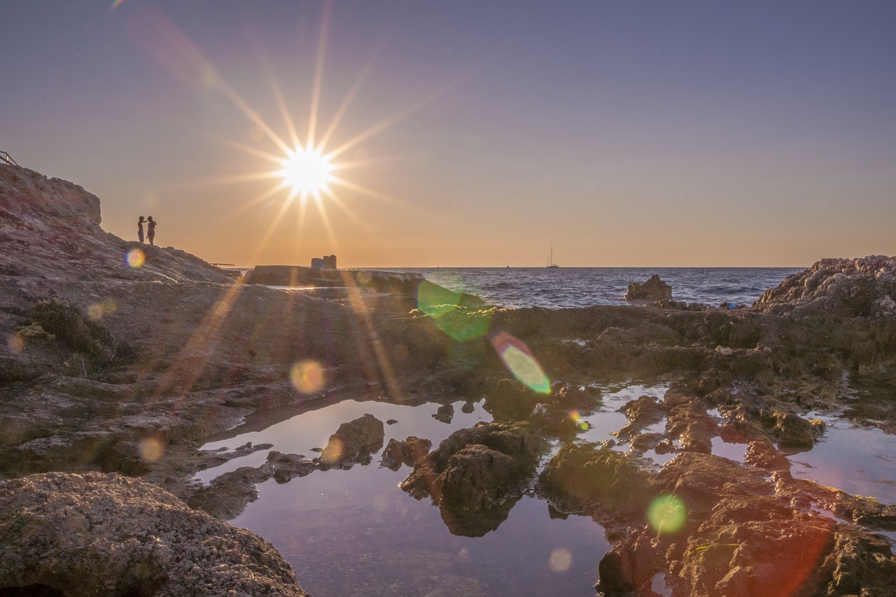 croatia sun sunset free photo