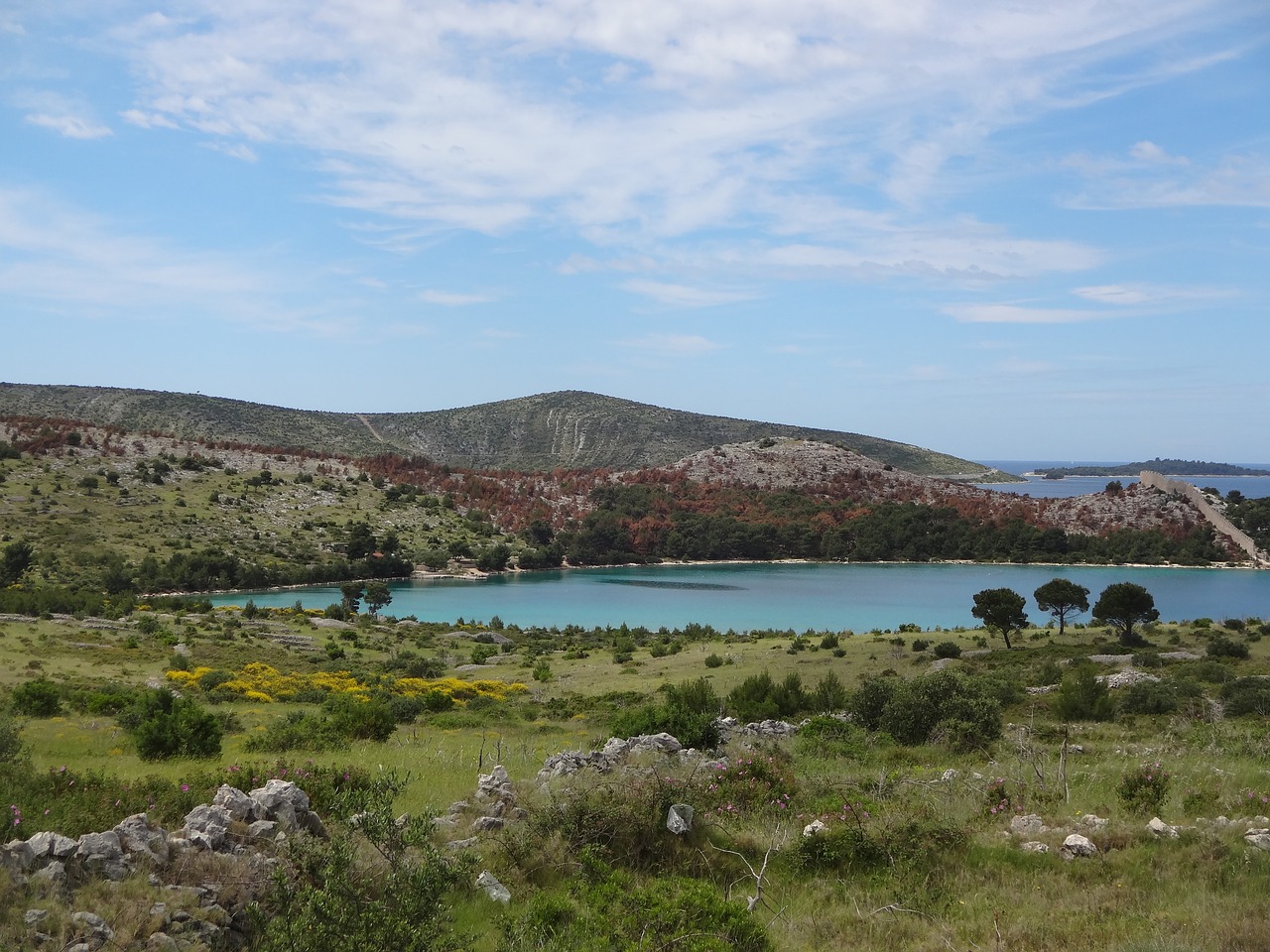 croatia water island free photo