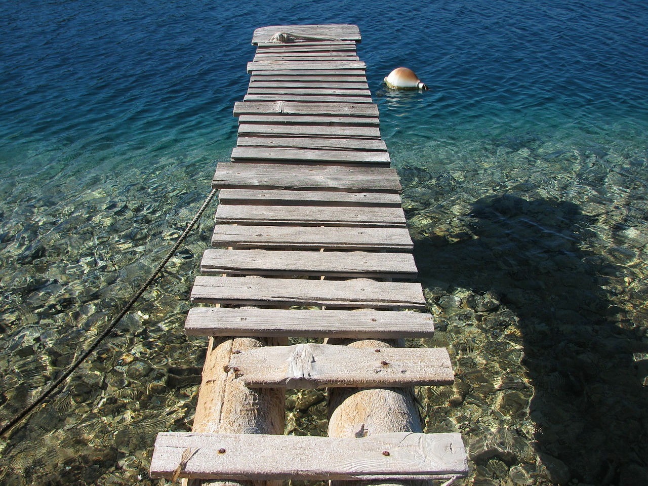 croatia sea pier free photo