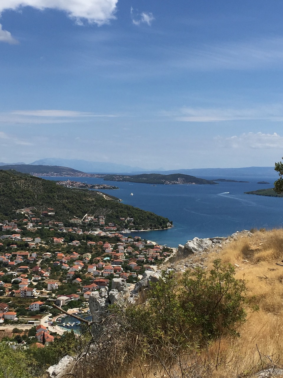 croatia the mediterranean sea fishing village free photo