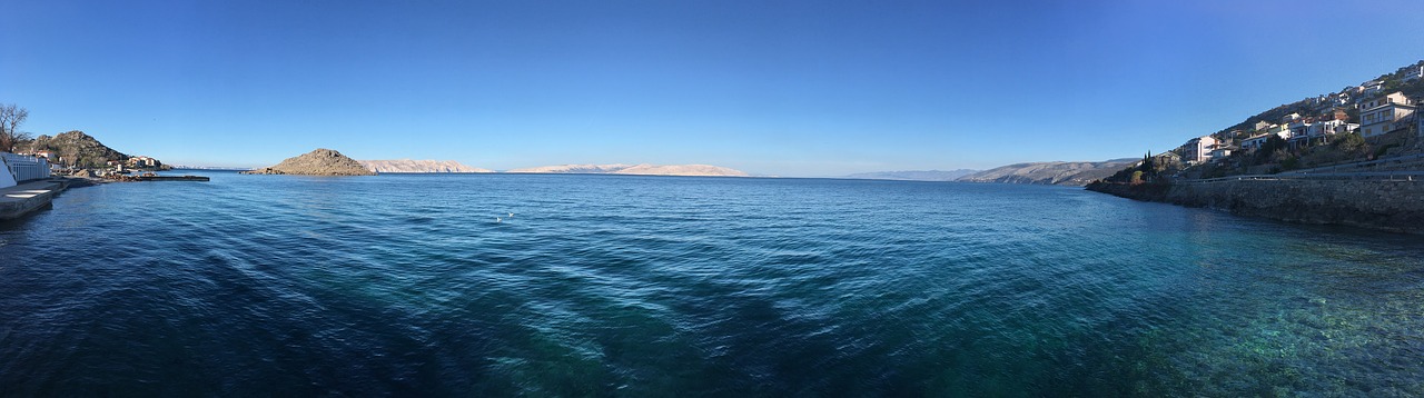 croatia panorama sea free photo