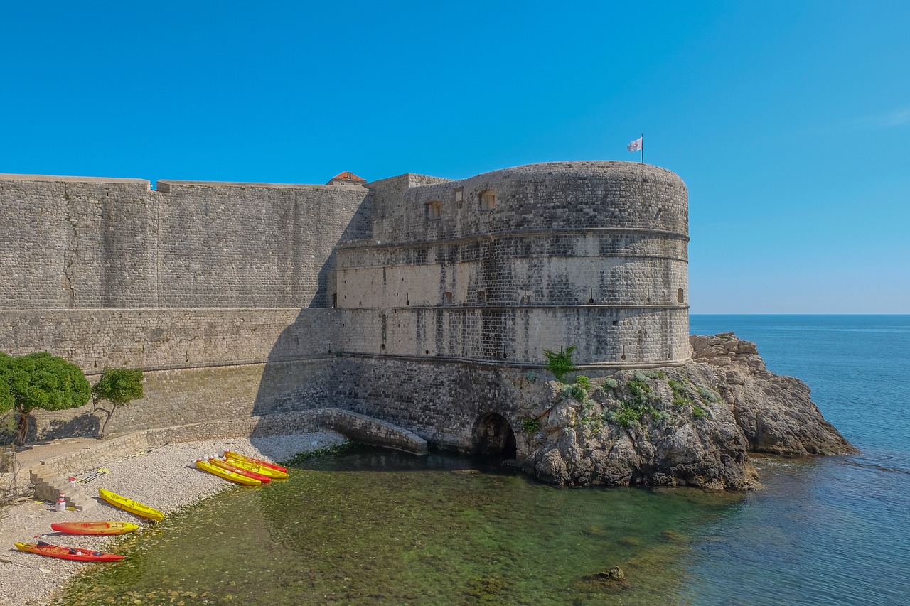 croatia dubrovnik mediterranean free photo