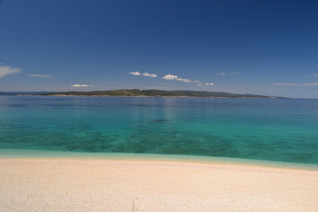 croatia water sea free photo