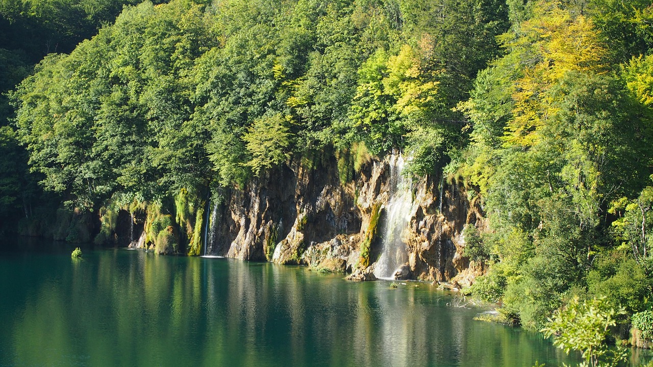 croatia plitvice lakes water free photo