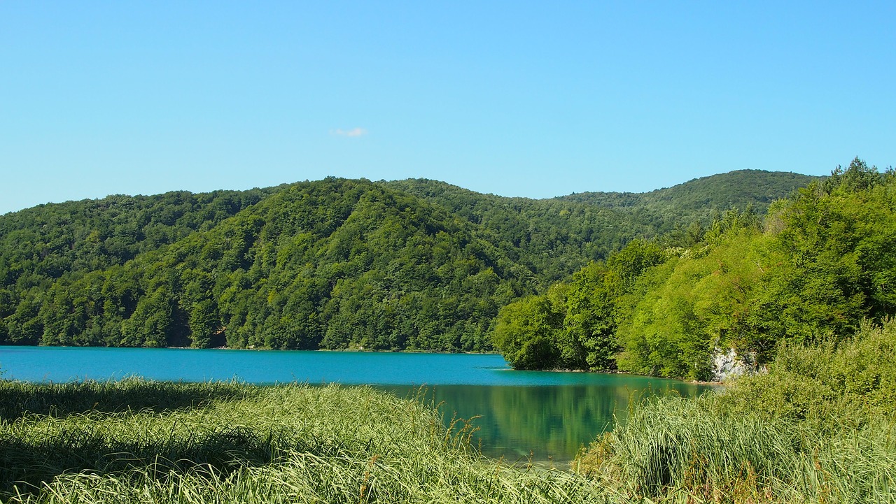 croatia plitvice lakes water free photo