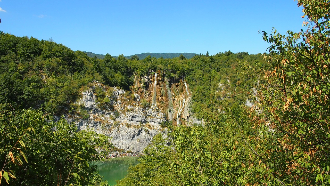 croatia plitvice lakes water free photo