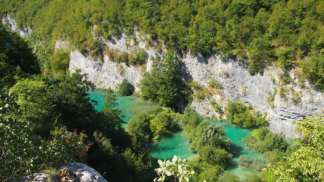 croatia plitvice lakes water free photo