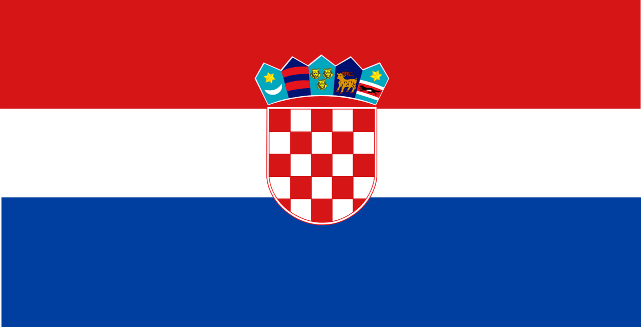 croatia flag country free photo