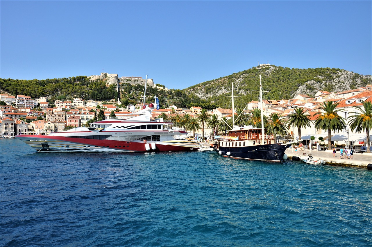 croatia hvar sea free photo