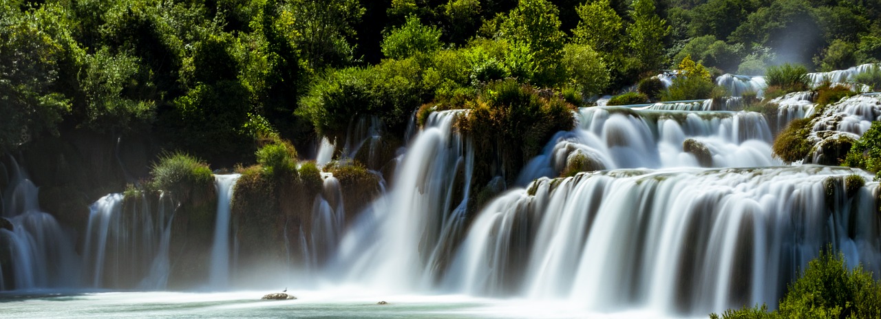 croatia  krka  cascade free photo