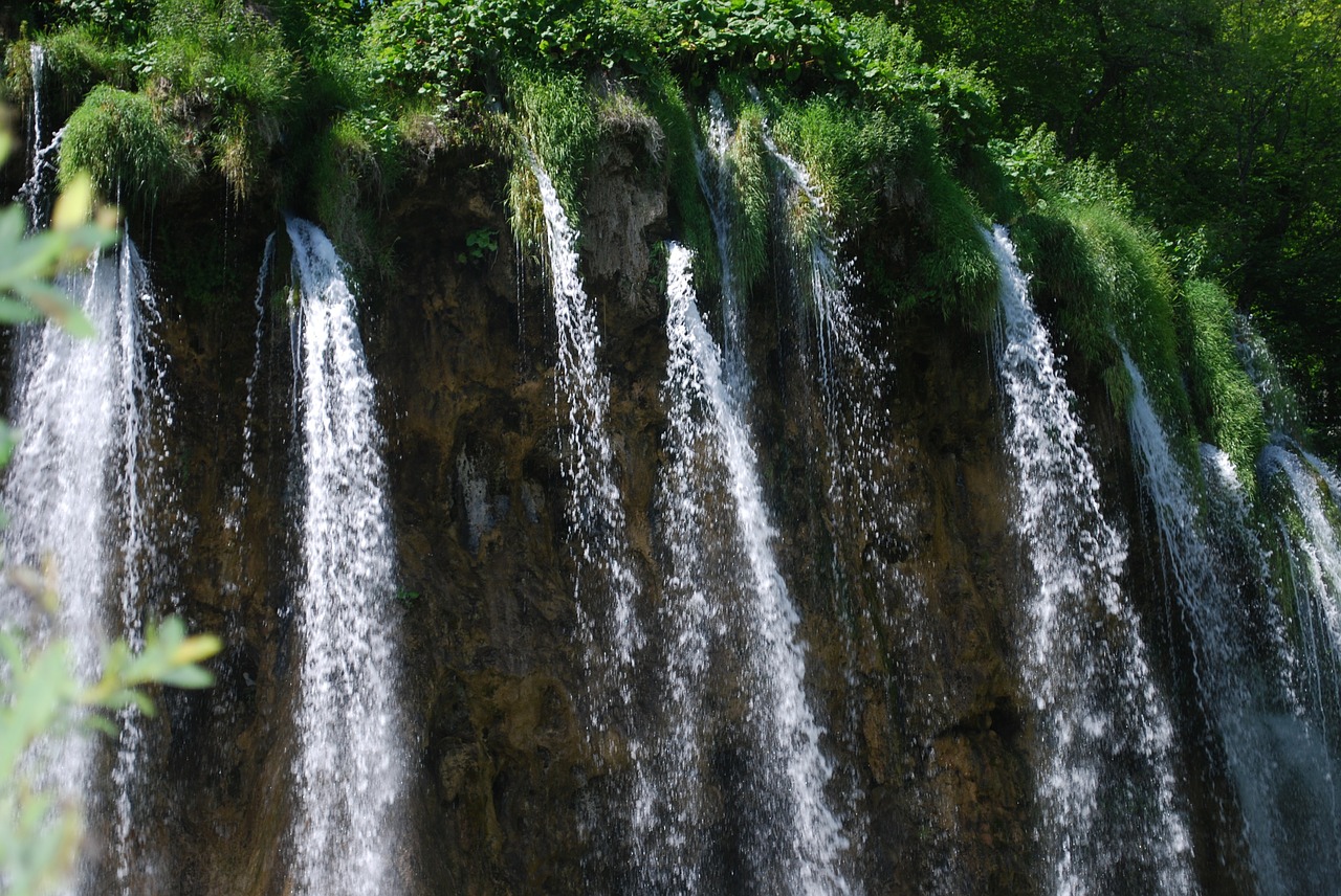 croatia waterfall water free photo