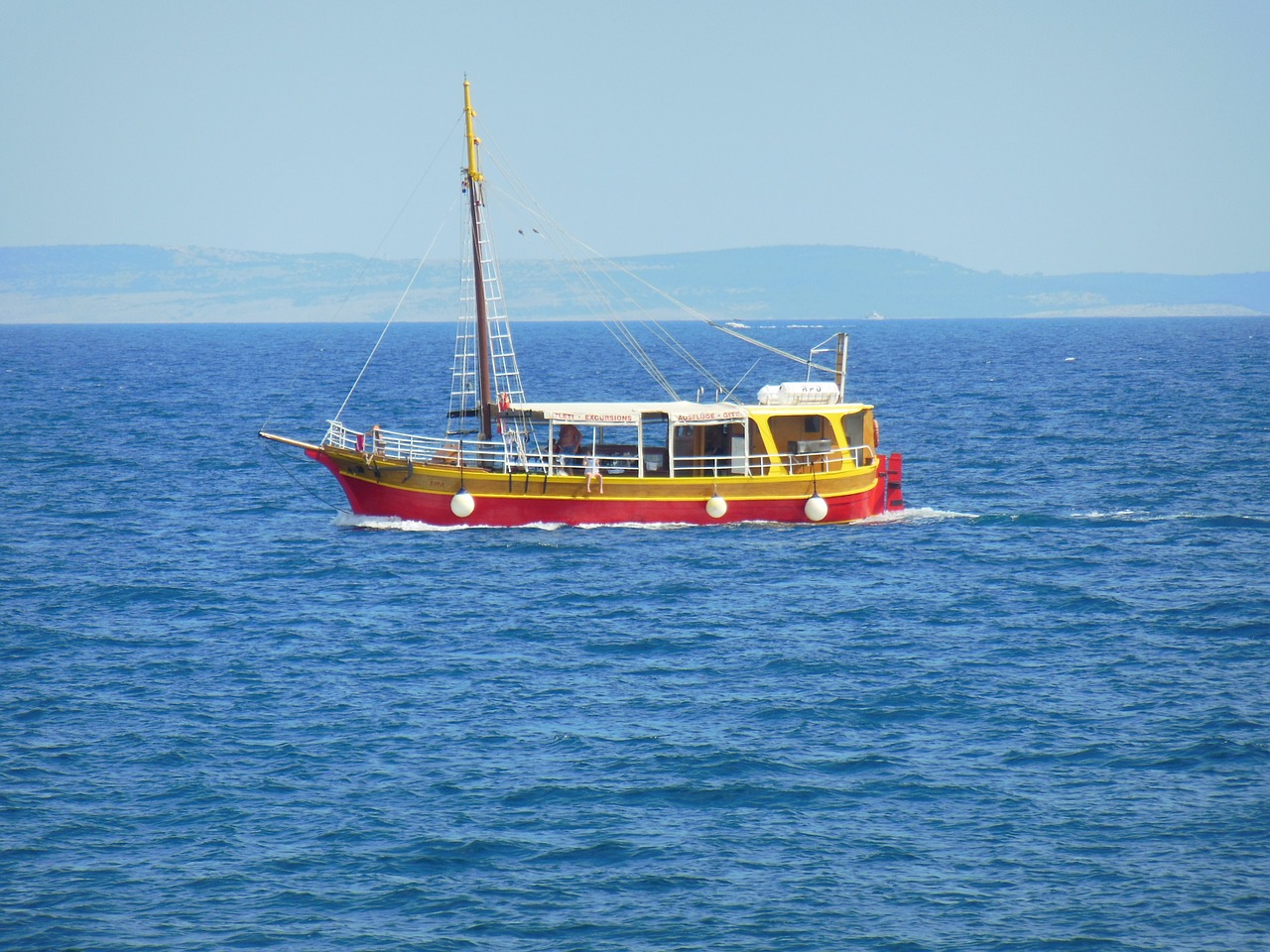 croatia island of krk ship free photo